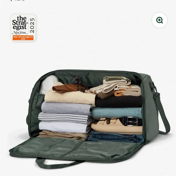 Halfday Forest Green Men's Duffel Bag - Picture 4 of 5